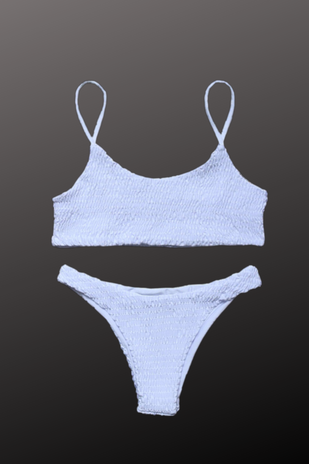 MAYA UNLIMITED Smocked Bikini Set