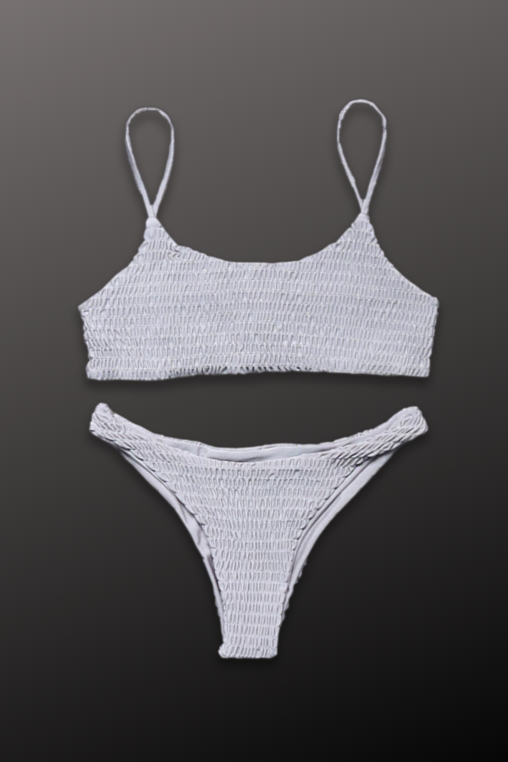 MAYA UNLIMITED Smocked Bikini Set