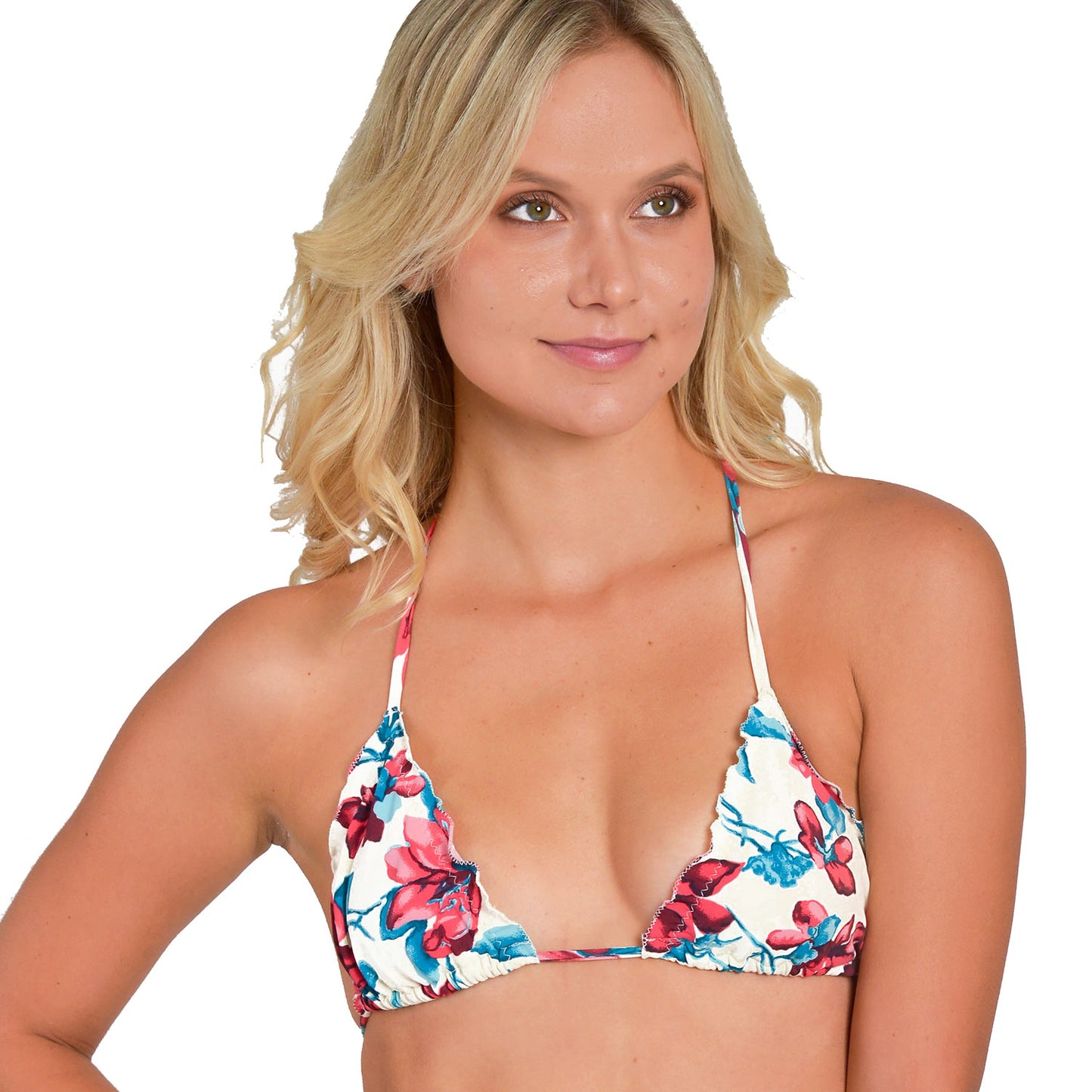 Amazon Flower Signature Triangle Top