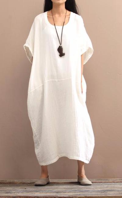 Bat Linen Dress