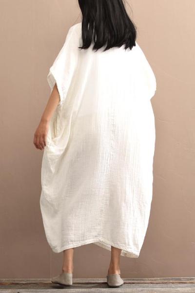 Bat Linen Dress