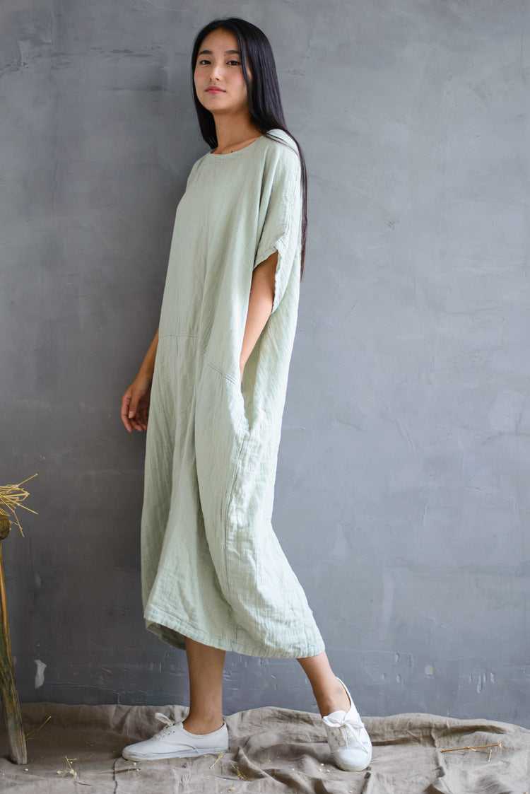Bat Linen Dress