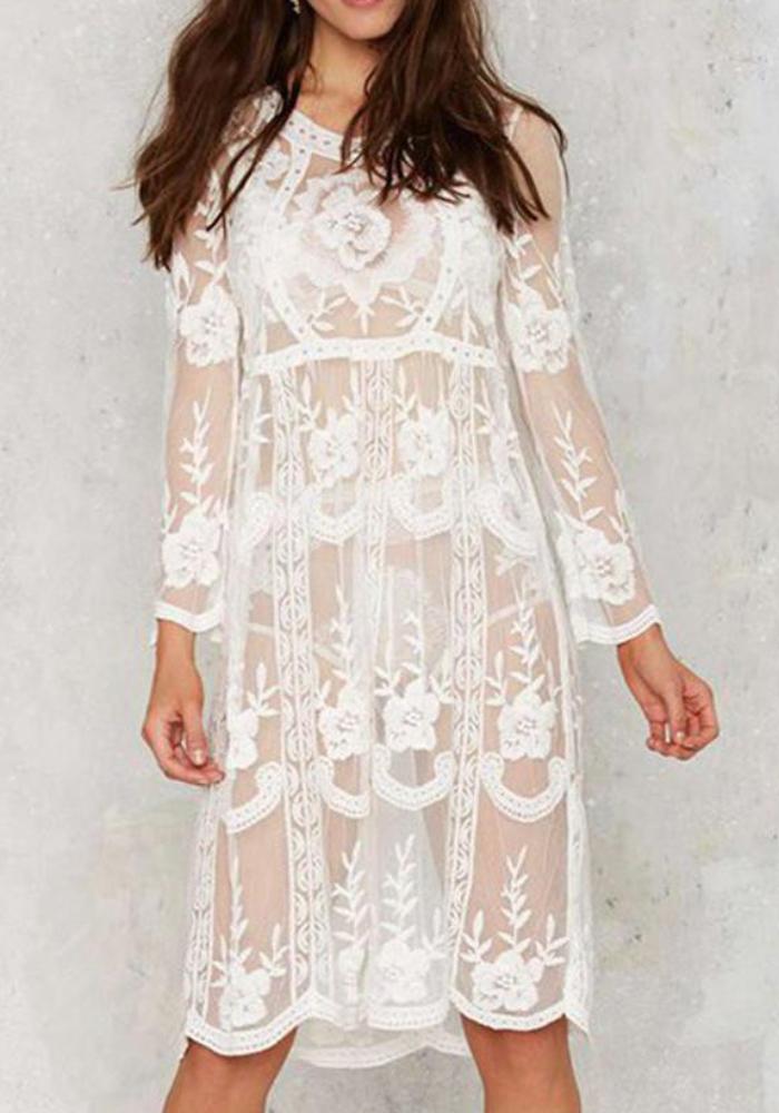 Maya Unlimited Embroidery Lace Dress