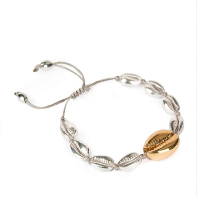 Maya Unlimited Natural Cowrie Shells Bracelet 8
