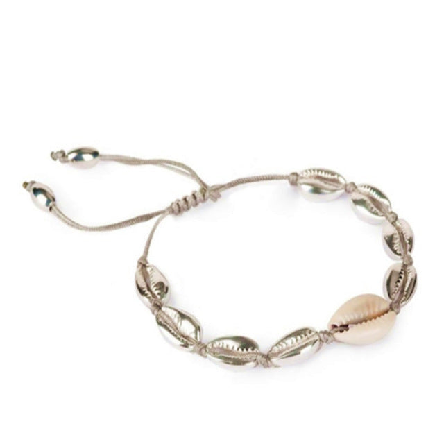 Maya Unlimited Natural Cowrie Shells Bracelet 14