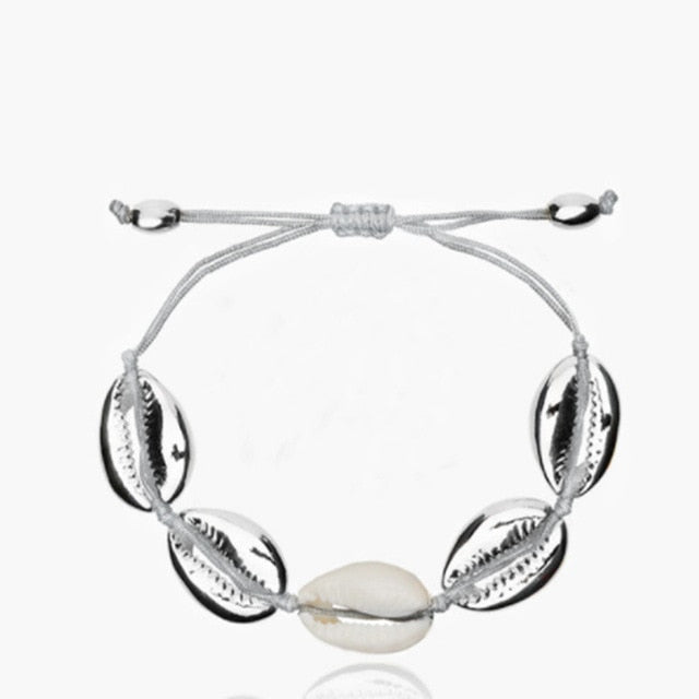 Maya Unlimited Natural Cowrie Shells Bracelet 13