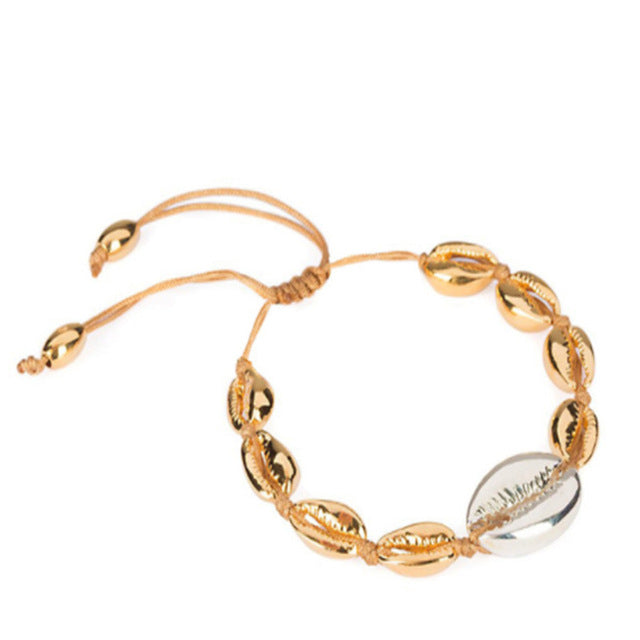 Maya Unlimited Natural Cowrie Shells Bracelet 6
