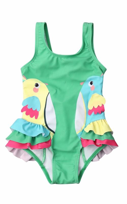 MAYA UNLIMITED Girls Canary Carnival One-Piece Swimwear