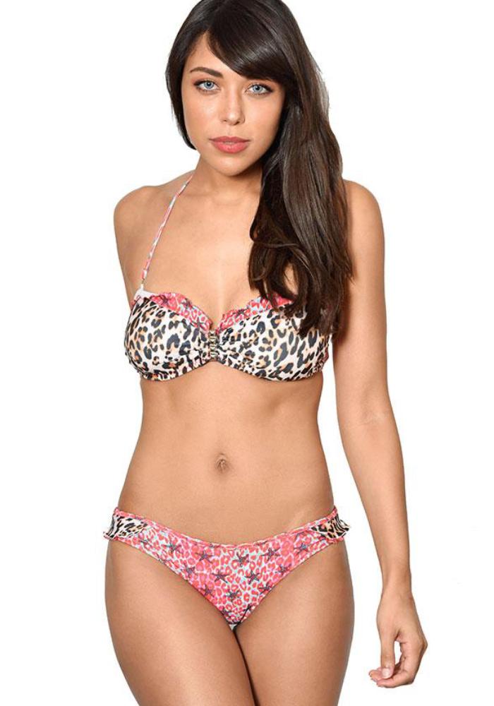 STAR Ruffle Bikini Bottom | Maya Swimwear FRONT