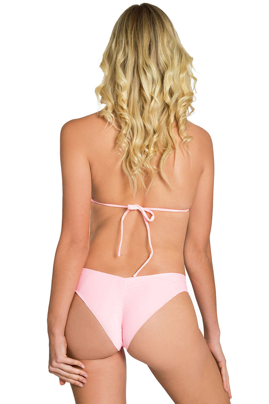 Poison Pink Scrunch Bikini Maya Swimwear