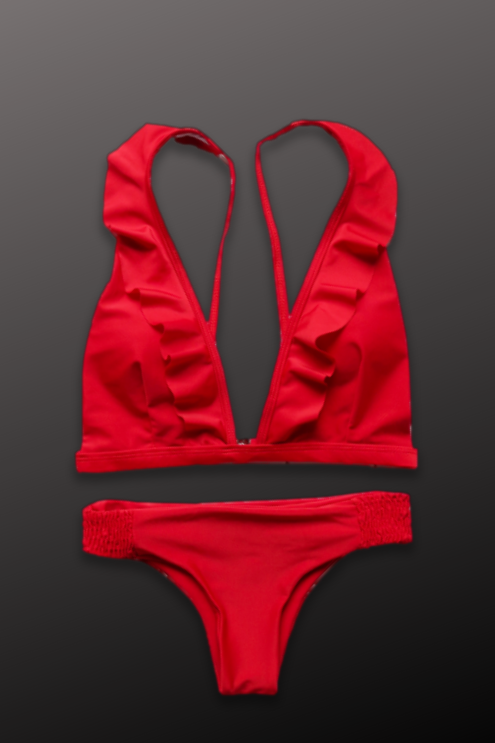 ManagerMAYA UNLIMITED Ruffle Bralette Bikini Set