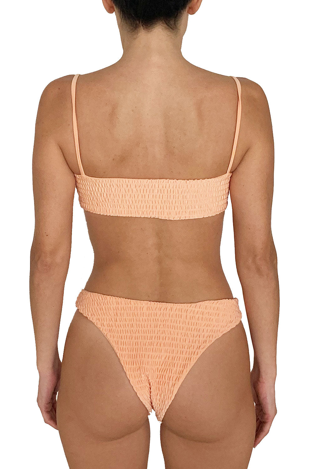 Smocked Bikini Set by Maya Swimwear 