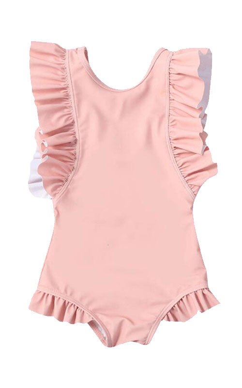 MAYA UNLIMITED Girl Romantic One-Piece swimwear pink