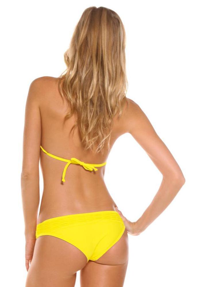 yellow bikini maya swimwear back