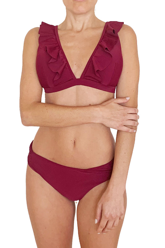 ManagerMAYA UNLIMITED Ruffle Bralette Bikini Set