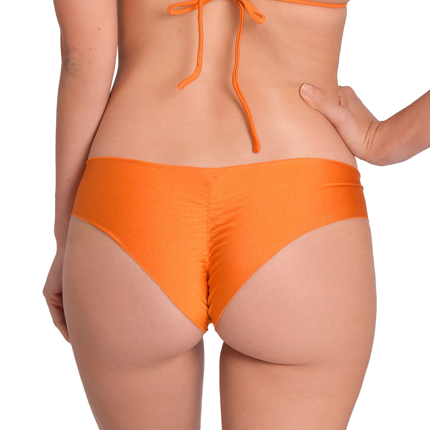 Glow Wild Orange Signature Scrunch Bikini  Bottom