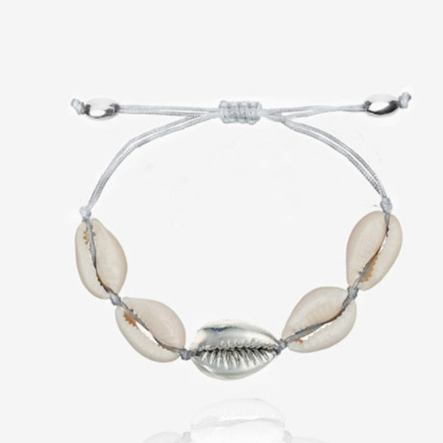 Maya Unlimited Natural Cowrie Shells Bracelet 12