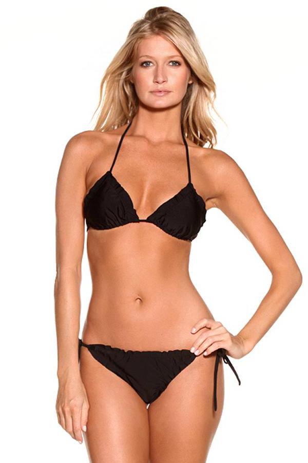 BLACK Signature Triangle Bikini by Maya Swimwear